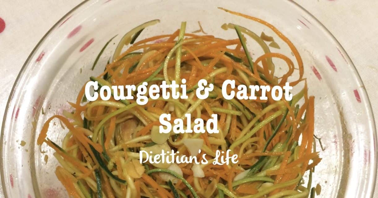 Courgetti and Carrot Salad