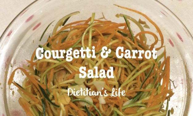 Courgetti and Carrot Salad